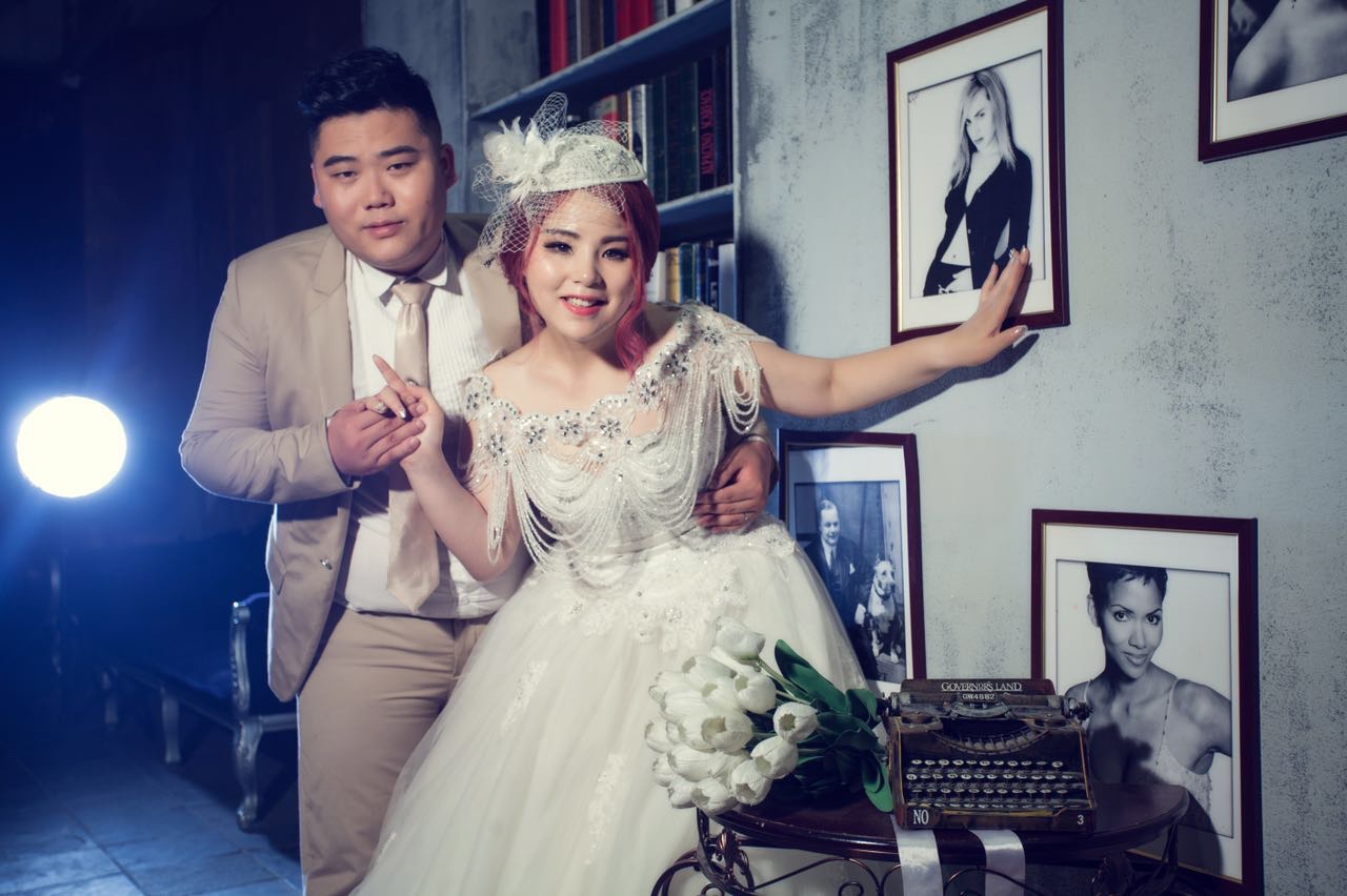 婚纱照出炉啦、很喜欢的类