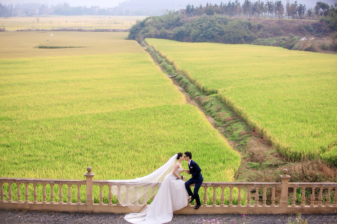 美美的婚纱照