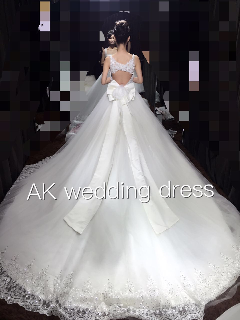 【0元活动】AK婚纱的美丽试纱路