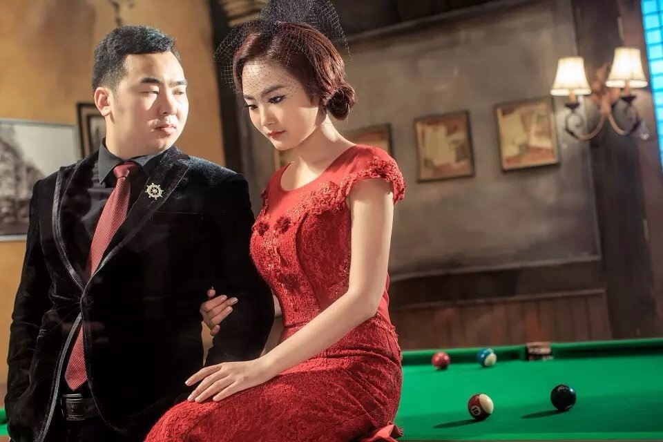 韩式复古婚纱照