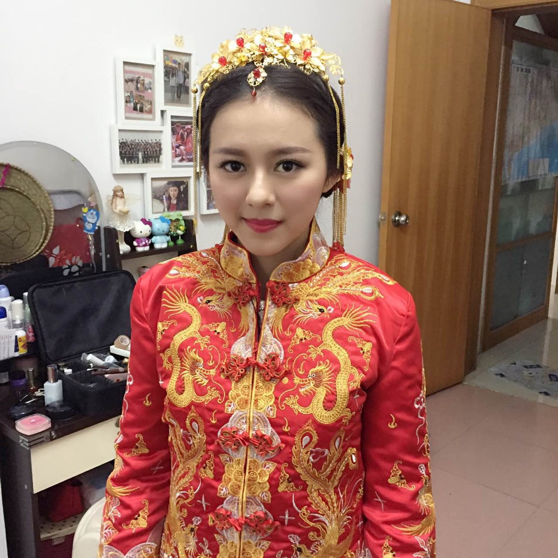 小个子试妆咯
