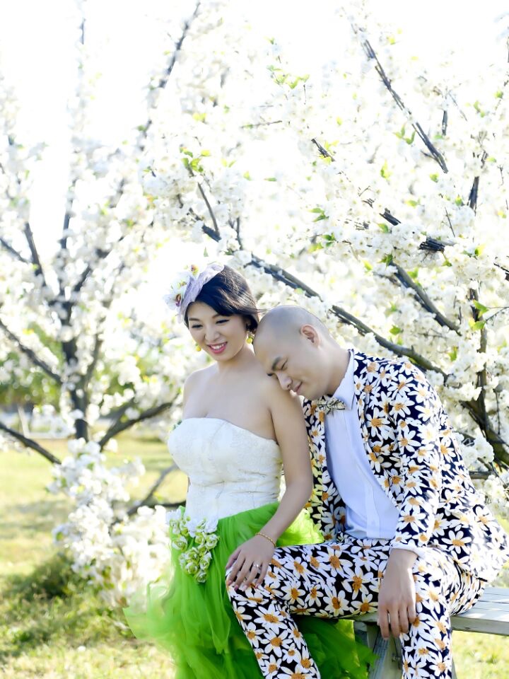 不甘心的婚纱照