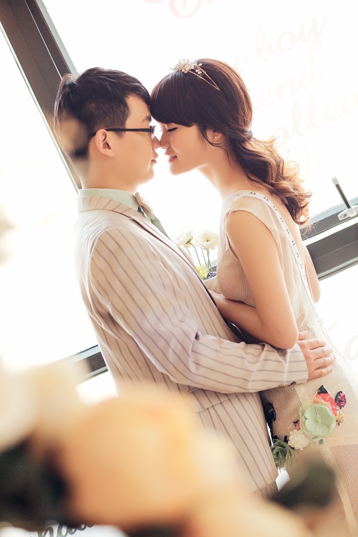 婚纱照没有想象的那么美[不高兴]