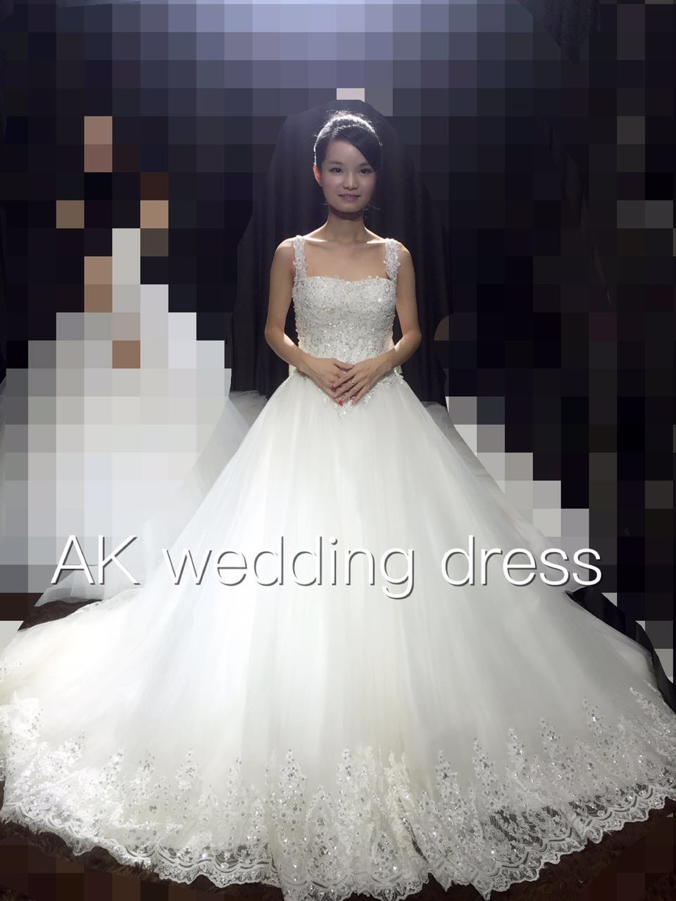 【0元活动】AK婚纱的美丽试纱路