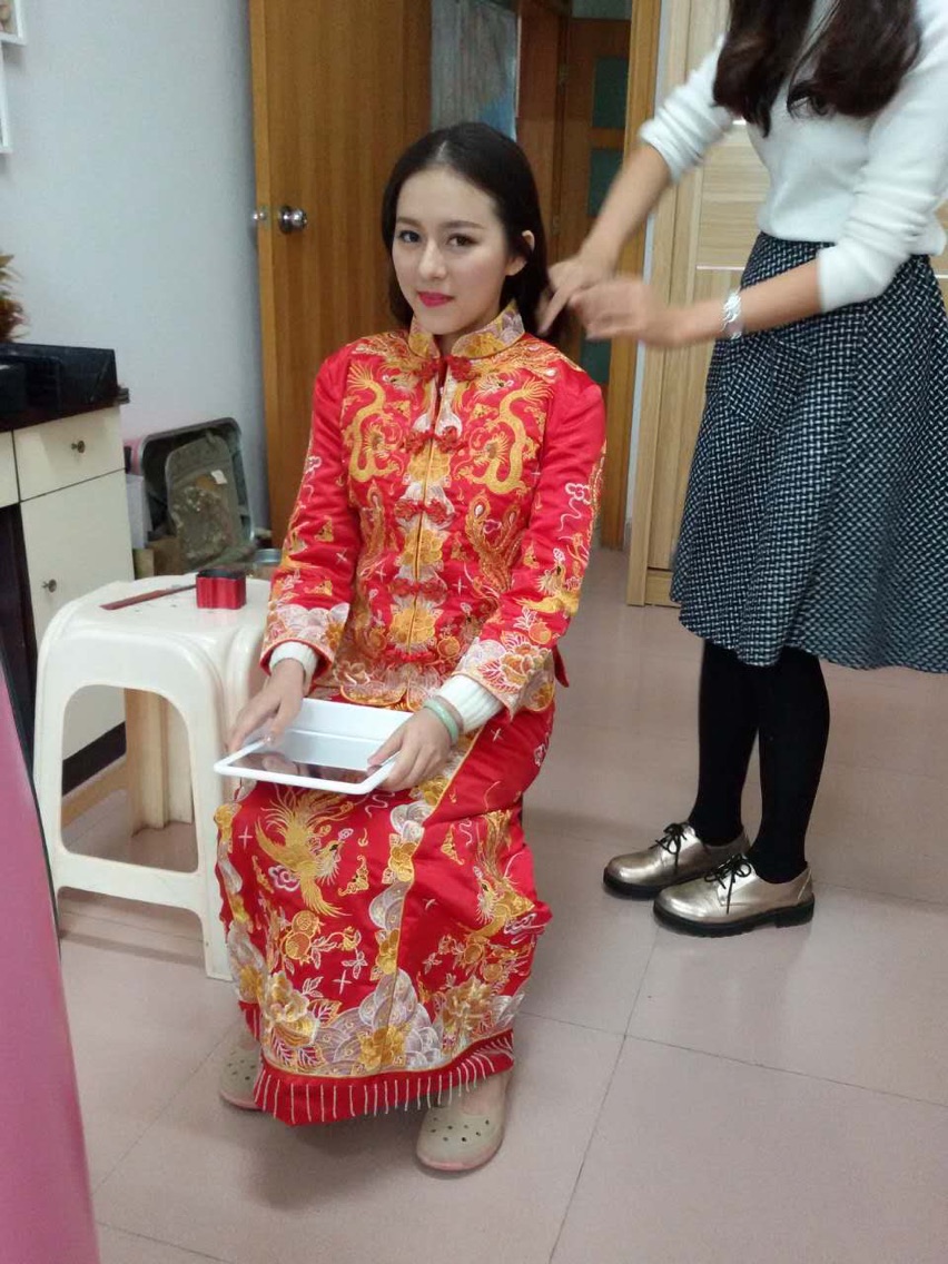 小个子试妆咯