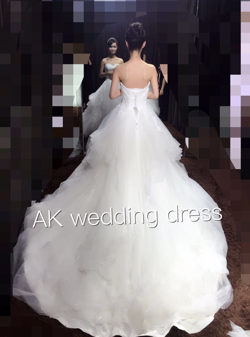 【0元活动】AK婚纱的美丽试纱路