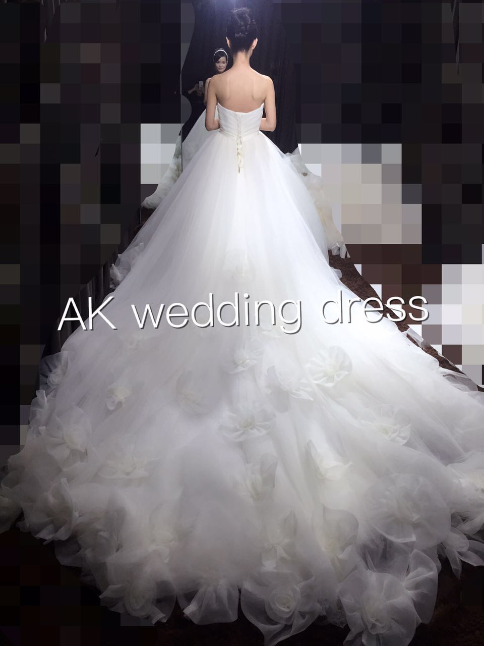 【0元活动】AK婚纱的美丽试纱路