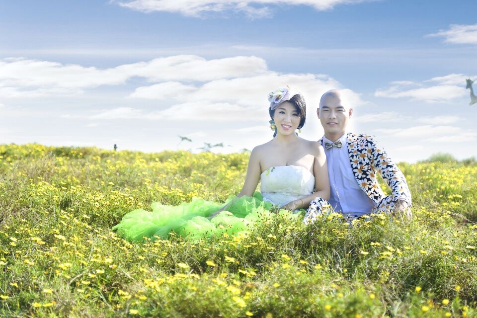 不甘心的婚纱照