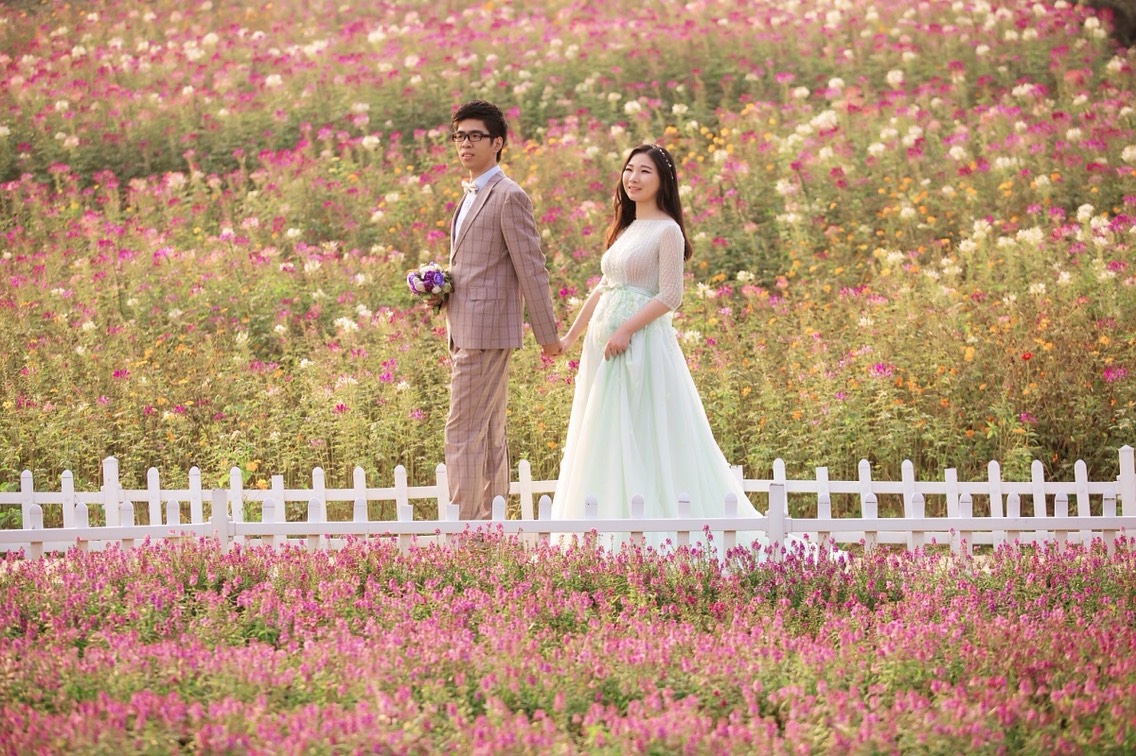 美美的婚纱照