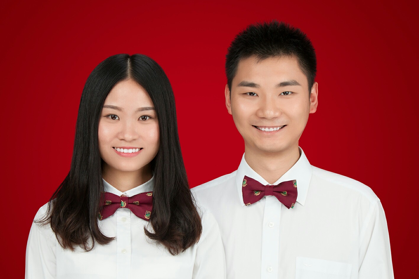 备婚起步，天真蓝拍完登记照
