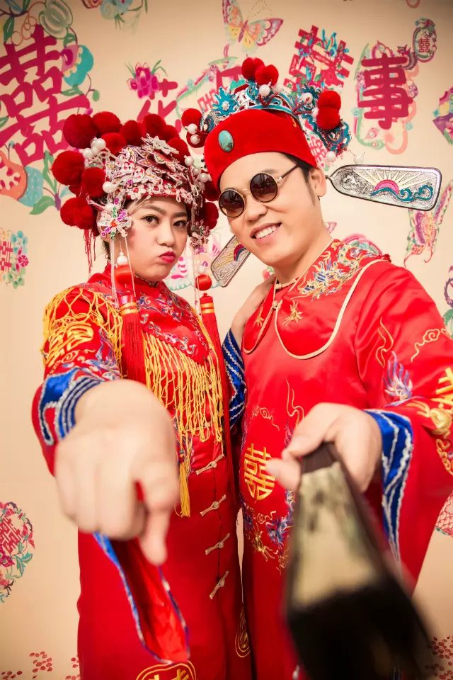 春桃花开秀婚纱照啦！姐妹们点评下