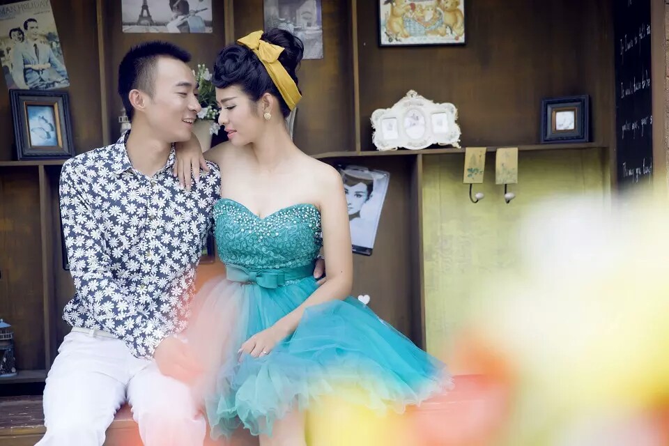婚纱照出炉，我要进行下一步选选选，买买买